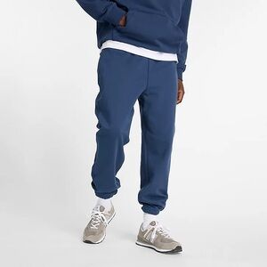 NWT New Balance French Terry Joggers. Size Small and Large. Navy Blue